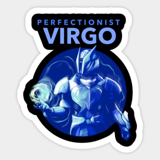 Virgo Zodiac Sign Perfectionist Sticker